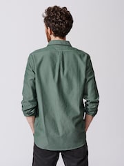 Aubin Oxcombe Brushed Oxford Button Down Shirt - Image 2 of 7