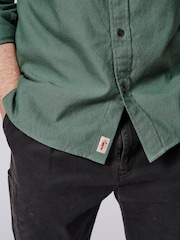 Aubin Oxcombe Brushed Oxford Button Down Shirt - Image 5 of 7
