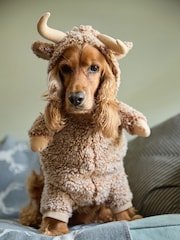 Hamish the Highland Cow Cow Pet Fancy Dress Costume - Image 2 of 6