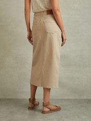 Reiss Danica High Rise джинсы средних размеров юбки - Изображение 5 из 6