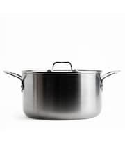 Mauviel 1830 Silver Tri-Ply 24Cm Casserole - Image 2 of 3