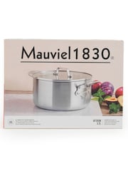 Mauviel 1830 Silver Tri-Ply 24Cm Casserole - Image 3 of 3