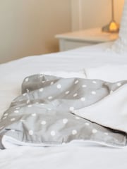Lords and Labradors Grey Spot 100% Cotton Pet Blanket - Image 2 of 3