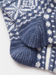 Aubin Blue Socks - Image 2 of 2