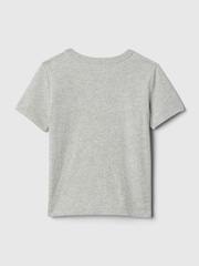 Gap Grey Graphic Short Sleeve Crew Neck Baby T-Shirt (Newborn-5yrs) - Image 2 of 2