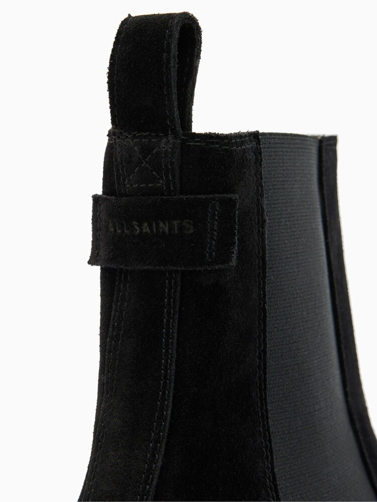 AllSaints Black Dellaware Suede Boots - Image 5 of 5 AllSaints Black Dellaware Suede Boots - Image 5 of 5