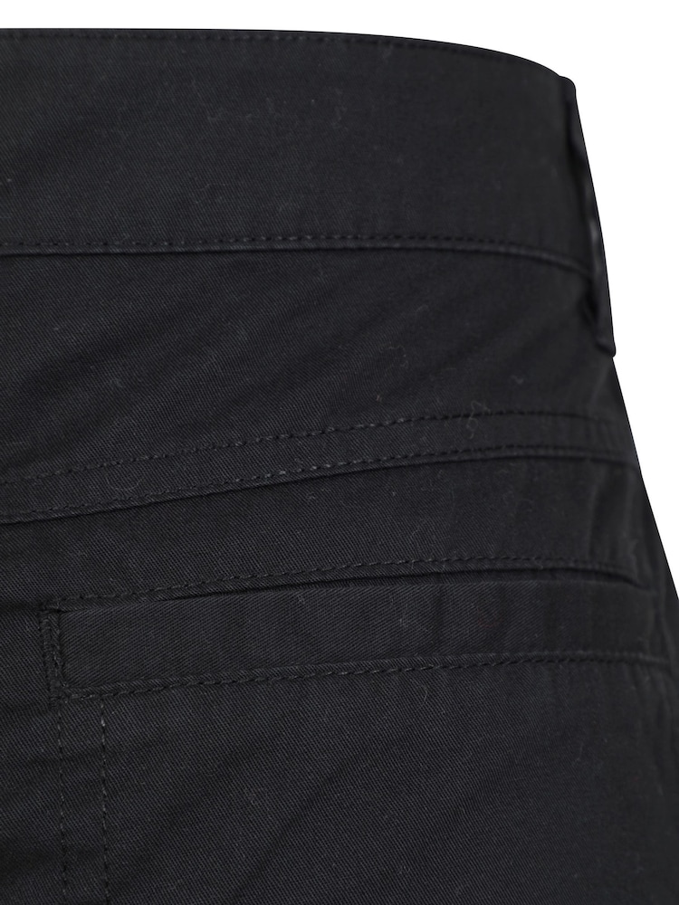 Schwarz - Mountain Warehouse Damen Bayside Shorts aus 100% Baumwolle - Bild 5 von 5 Schwarz - Mountain Warehouse Damen Bayside Shorts aus 100% Baumwolle - Bild 5 von 5
