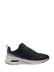 Nike Black/Navy Air Max Nuaxis Trainers - Image 1 of 4