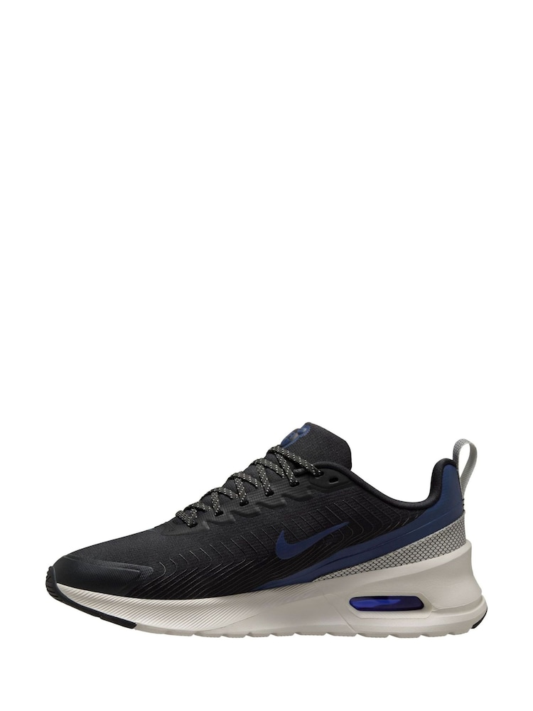 Nike Black/Navy Air Max Nuaxis Trainers - Image 2 of 4