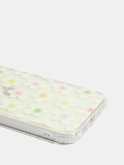 Skinnydip Gradient Rainbow Daisy Wildflower Thistle Shock iPhone CaseiPhone 14 Plus Case - Image 3 of 4