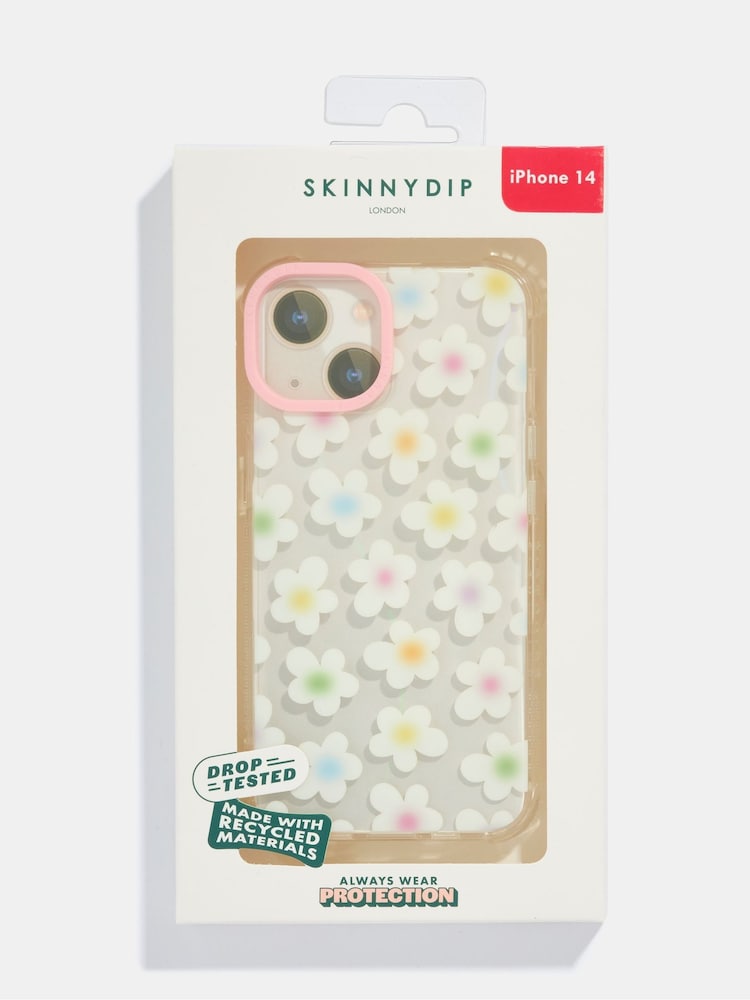 Skinnydip Gradient Rainbow Daisy Wildflower Thistle Shock iPhone CaseiPhone 14 Plus Case - Image 4 of 4