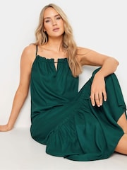 Long Tall Sally Maxi Halter Rüschenhalskleid - Bild 4 von 5