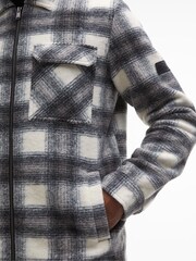 Barbour® International Clayton Brushed Fleece Overshirt - Image 5 of 7