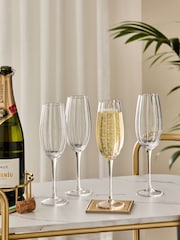 Set of 4 Ottilie Champagne Flute Glasses - Изображение 1 из 4