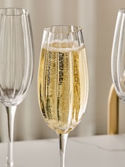 Set of 4 Ottilie Champagne Flute Glasses - Изображение 3 из 4