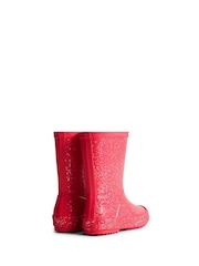 Hunter Kids First Classic Glitter Wellies - Image 3 of 4