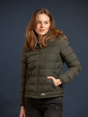Trespass Green Elegant Padded Jacket - Image 1 of 5