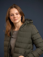 Trespass Green Elegant Padded Jacket - Image 2 of 5
