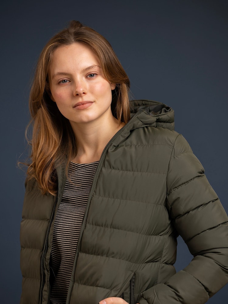 Trespass Green Elegant Padded Jacket - Image 2 of 5