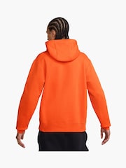 Nike Safety Orange Club Pullover Hoodie - Image 2 of 3