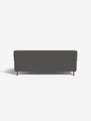 MADE.COM Textured Weave Stone Grey Orson 3 Seater Sofa - Image 2 of 3
