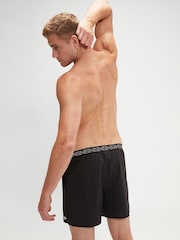 Speedo Black Mens HyperBoom 16" Watershorts - Image 2 of 6