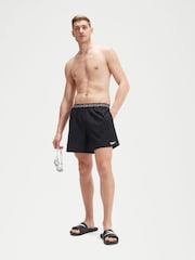 Speedo Black Mens HyperBoom 16" Watershorts - Image 4 of 6