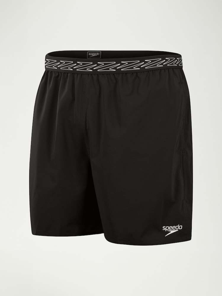 Speedo Black Mens HyperBoom 16" Watershorts - Image 6 of 6