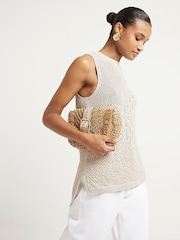 Золотой - River Island майка-табард - Изображение 3 из 5