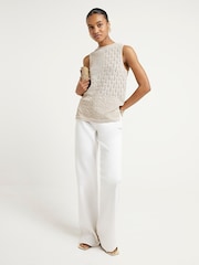 Золотой - River Island майка-табард - Изображение 5 из 5