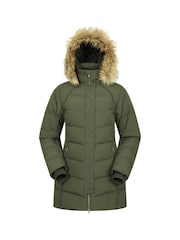 Mountain Warehouse Green Womens Isla II Water Resistant Down Jacket - Image 1 of 5