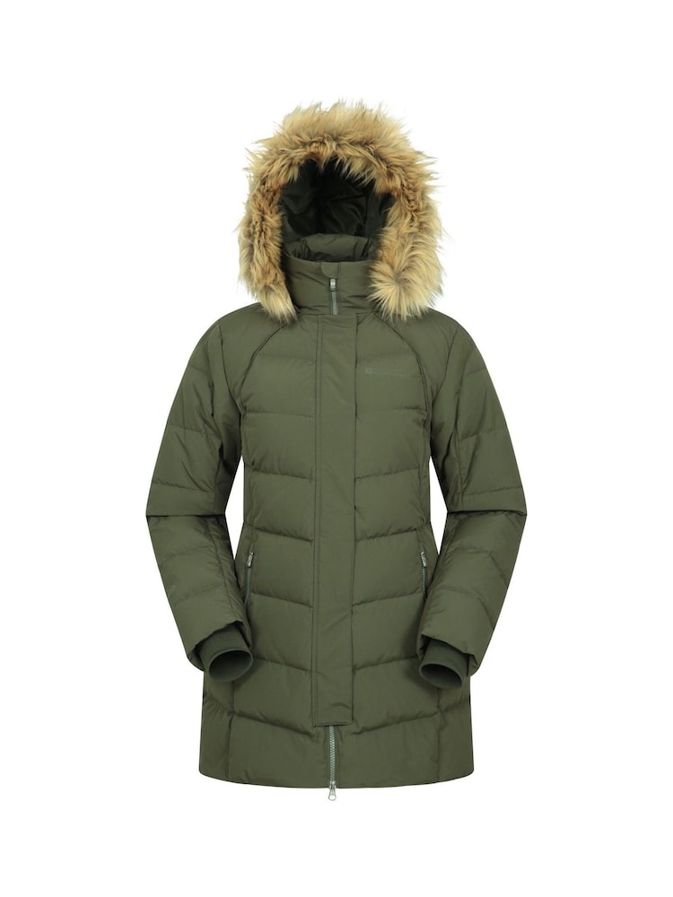 Mountain Warehouse Green Womens Isla II Water Resistant Down Jacket - Image 1 of 5