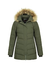 Mountain Warehouse Green Womens Isla II Water Resistant Down Jacket - Image 3 of 5