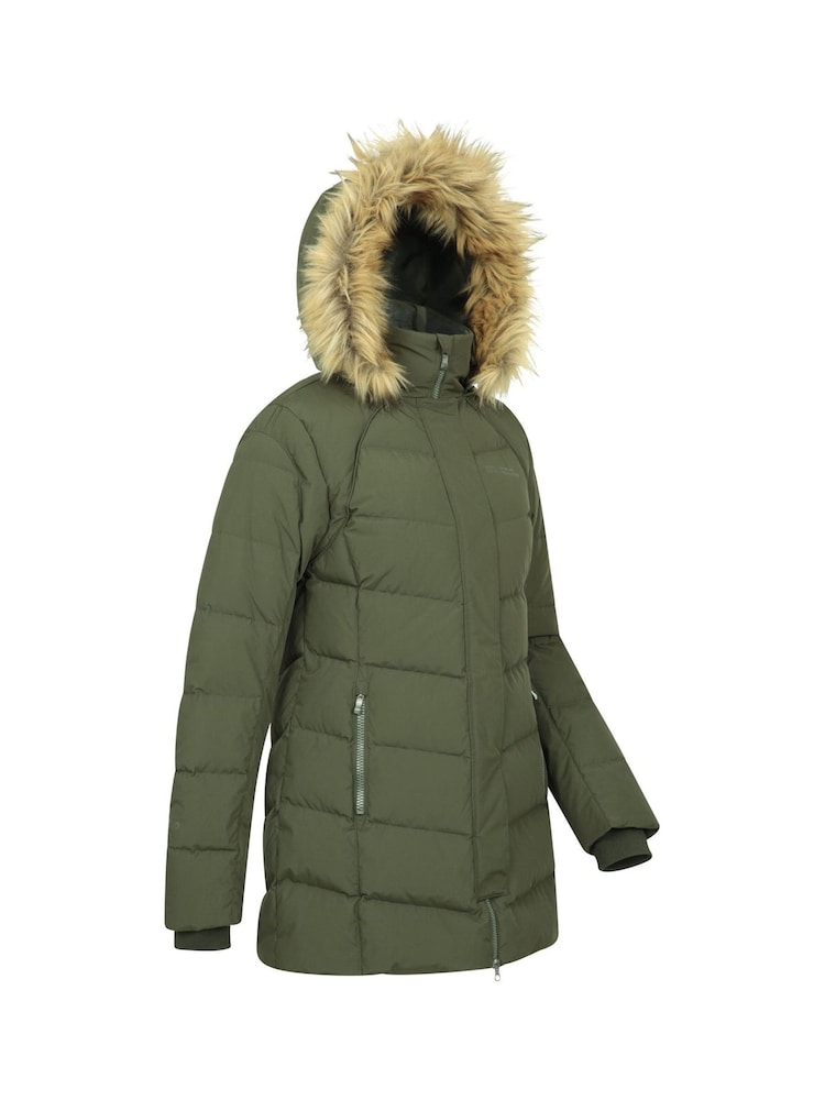 Mountain Warehouse Green Womens Isla II Water Resistant Down Jacket - Image 5 of 5