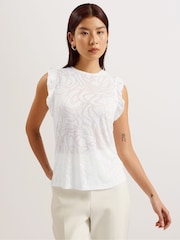 Ted Baker Frill Sleeve Iilaa Top - Bild 1 von 6