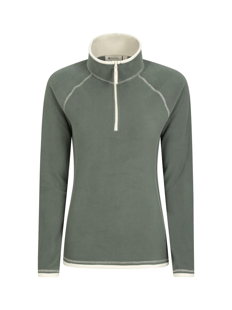 Mountain Warehouse Green Womens Montana Half Zip Fleece - Image 1 of 5