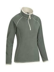 Mountain Warehouse Green Womens Montana Half Zip Fleece - Image 2 of 5