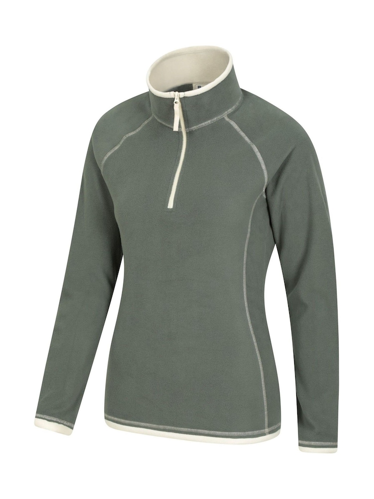 Mountain Warehouse Green Womens Montana Half Zip Fleece - Image 3 of 5