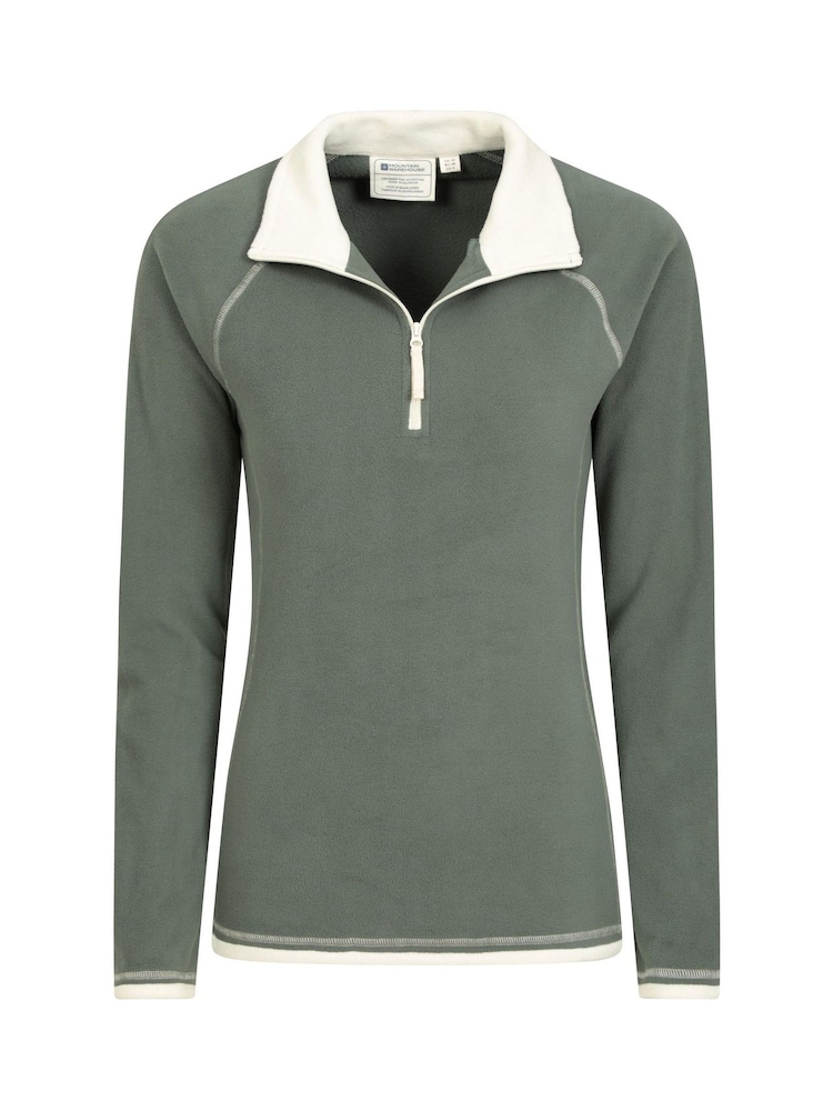Mountain Warehouse Green Womens Montana Half Zip Fleece - Image 4 of 5