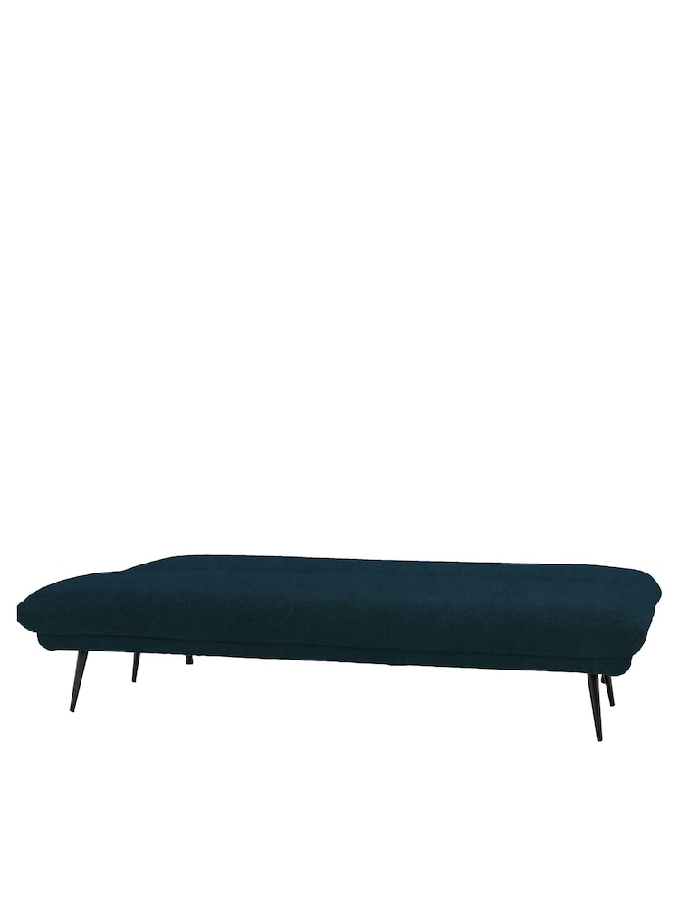 Gallery Home Cyan Teal Blue Harrow Sofa Bed - Image 3 of 3