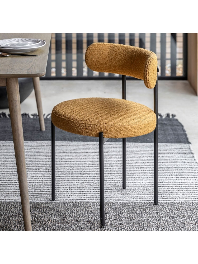 Gallery Home Yellow Everly Dining Chairs Set of 2 - Image 1 of 6