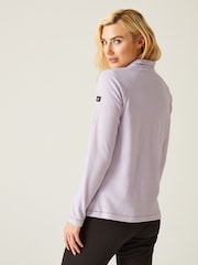 Regatta Purple Womens Montes Half Zip Fleece - Image 2 of 7