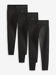 Schwarz - Ponte Full length Leggings 3 Pack - Bild 1 von 6