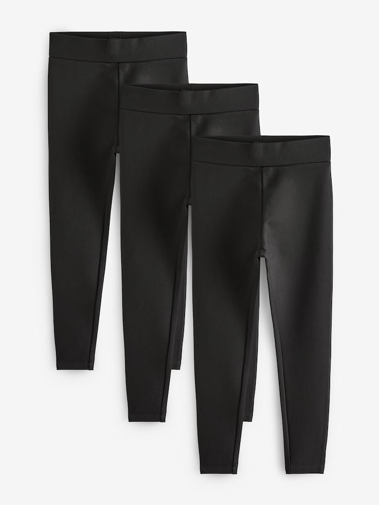 Schwarz - Ponte Full length Leggings 3 Pack - Bild 1 von 6