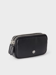 Osprey London The Double Zip Leather Black Key Holder - Image 2 of 5