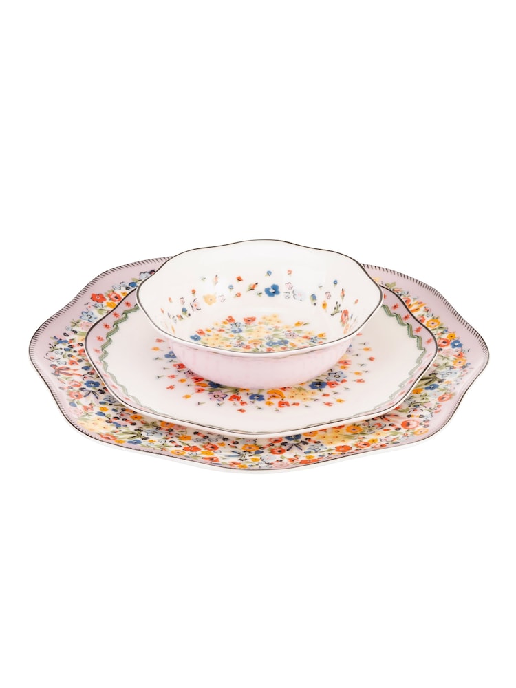 Cath Kidston Multi Harmony Ditsy 12 Piece Dinner Set - Image 2 of 5