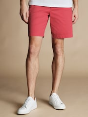 Рожевий - Charles Tyrwhitt Бавовняні шорти - Image 1 of 6
