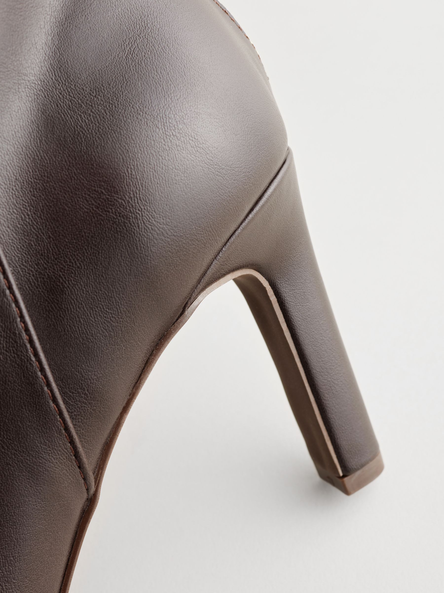 Chocolate Saga Zip Ankle Boot