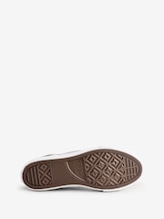 Converse Green Pro Blaze Leather Youth Trainers - Image 10 of 12