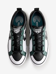 Converse Green Pro Blaze Leather Youth Trainers - Image 4 of 12
